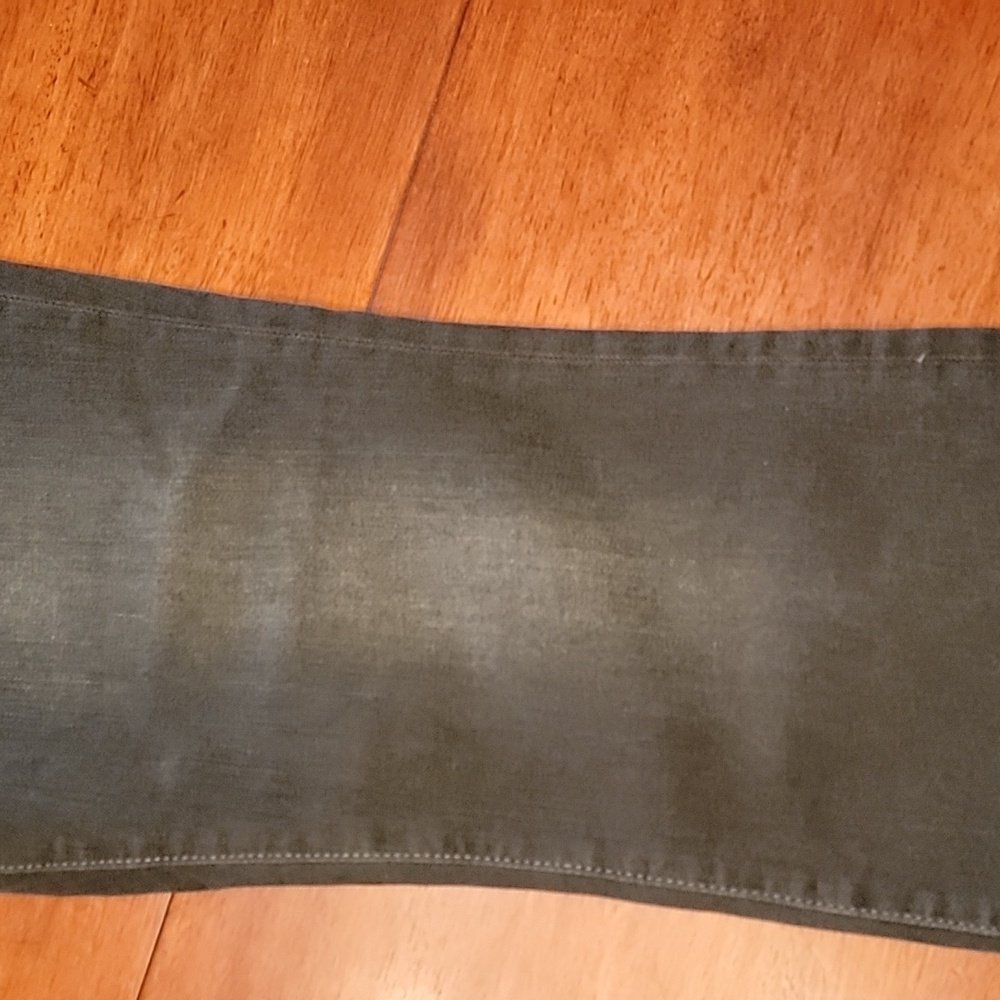 Free People sz W30 fringe ankle crop washed black jeans. - Picture 7 of 9